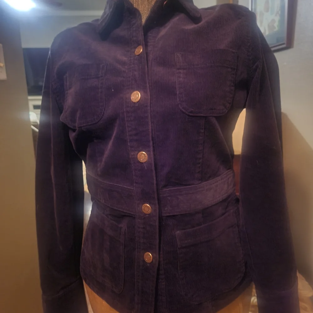 Jones Sport Black corduroy jacket size small - Picture 1 of 4